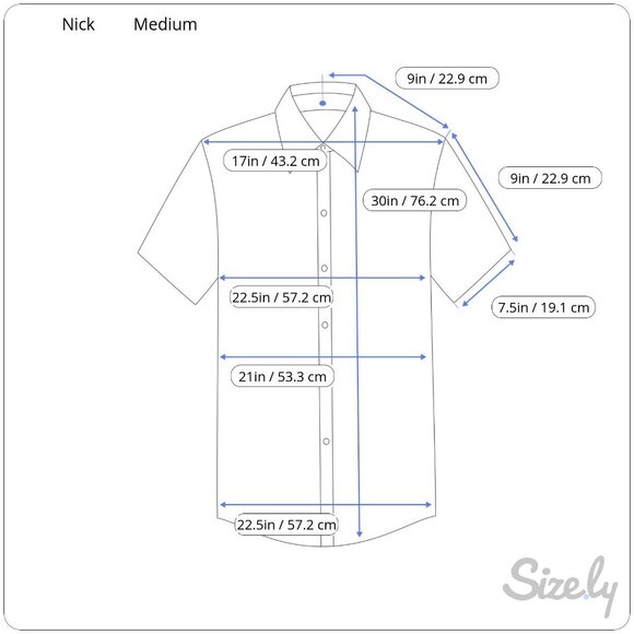 Nick Graham Men's Performance Stretch Short Sleeve Button Up Shirt Medium NWT - Picture 2 of 4